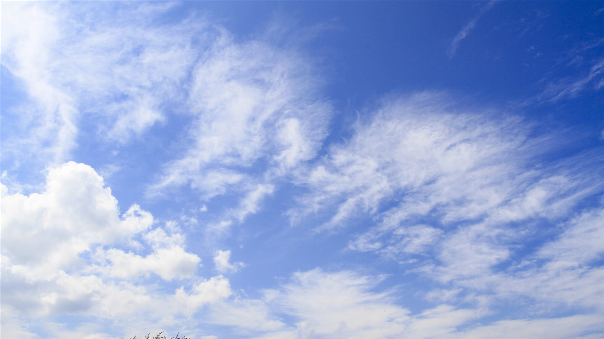 唯美藍天白云高清桌面壁紙-風景壁紙-手機壁紙下載-美桌網